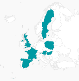 Map EU agenta partners